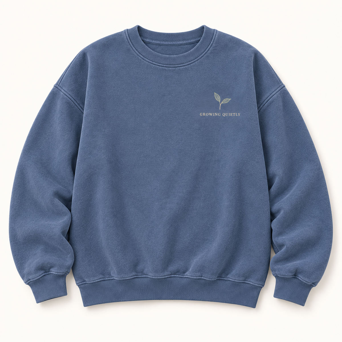 Growing Quietly Crewneck Sweatshirt