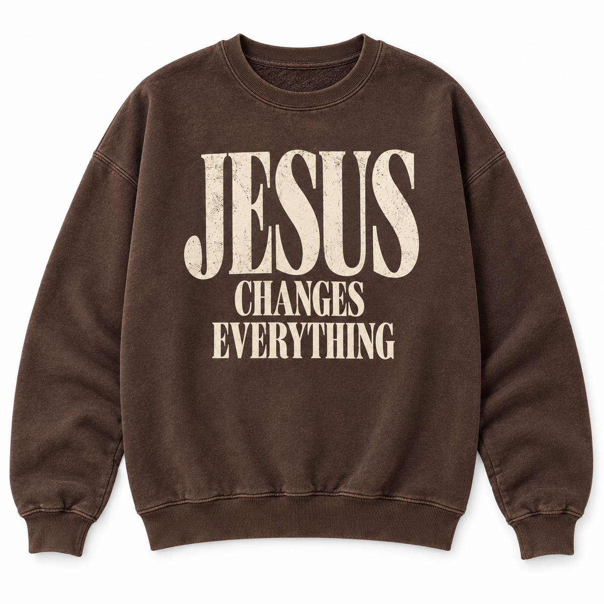 Jesus Changes Everything Crewneck