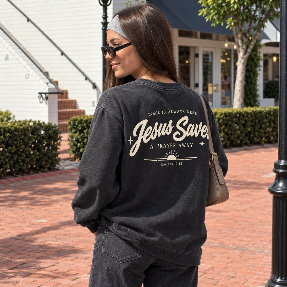 Jesus Saves Sweatshirt