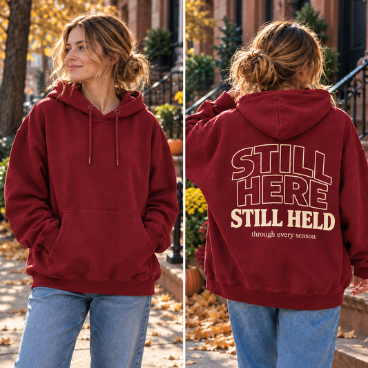 Still Here, Still Held Hoodie