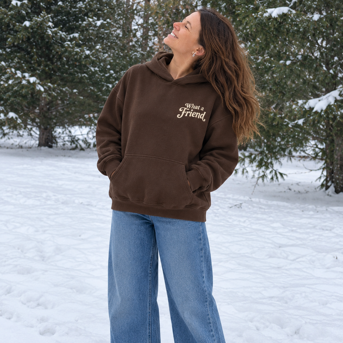 What a Friend Hoodie In Jesus Hoodie
