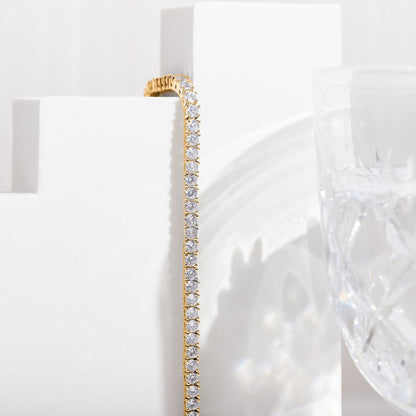 PAVOI 14K Gold Plated Tennis Bracelet