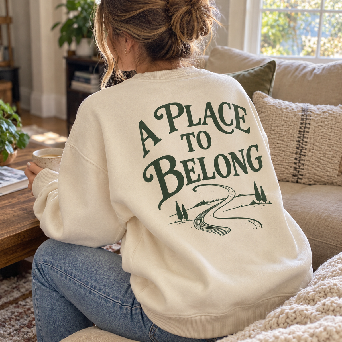 A Place to Belong Crewneck Sweatshirt