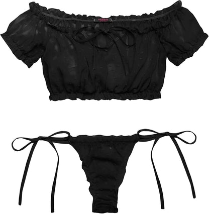 Ruffle Lingerie Set
