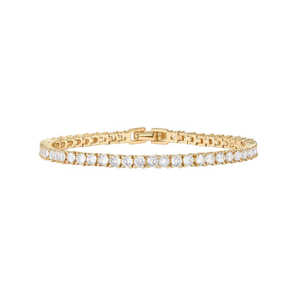 PAVOI 14K Gold Plated Tennis Bracelet