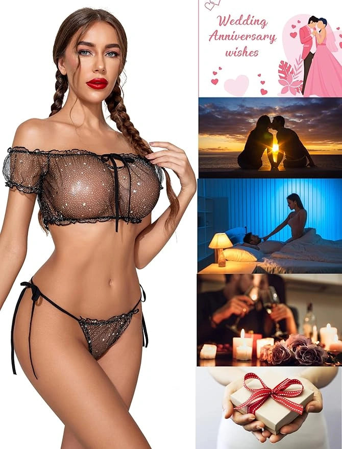 Ruffle Lingerie Set