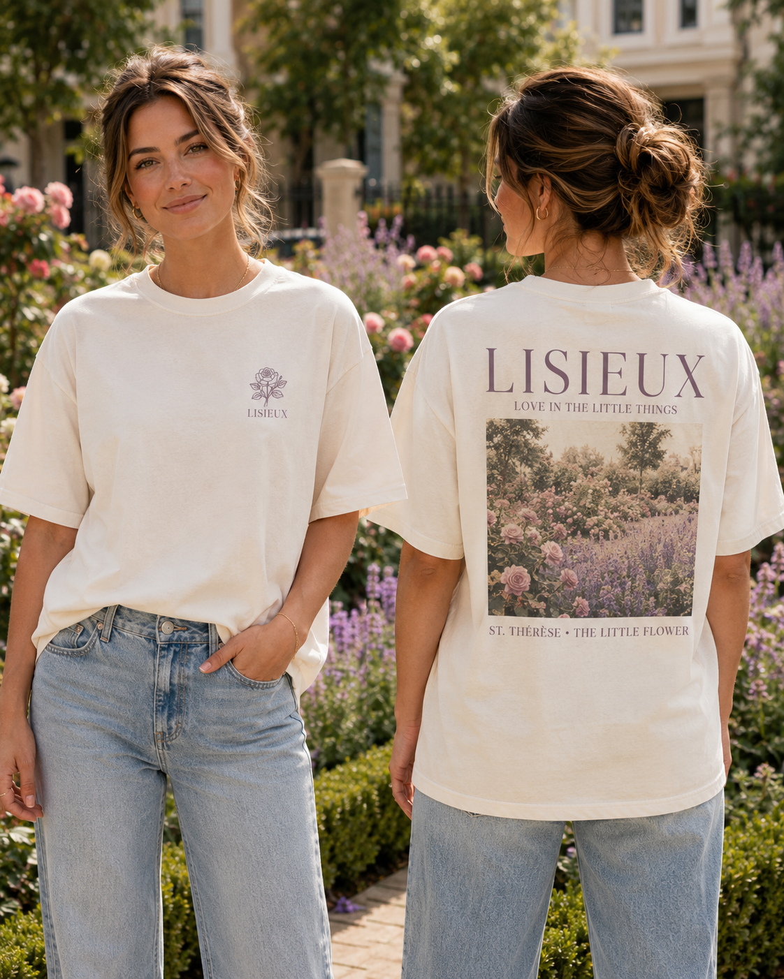 St. Thérèse of Lisieux T-Shirt Saint Shirt Catholic Gift Orthodox Christian Gifts Catholic Clothing Traditional Catholic Trendy