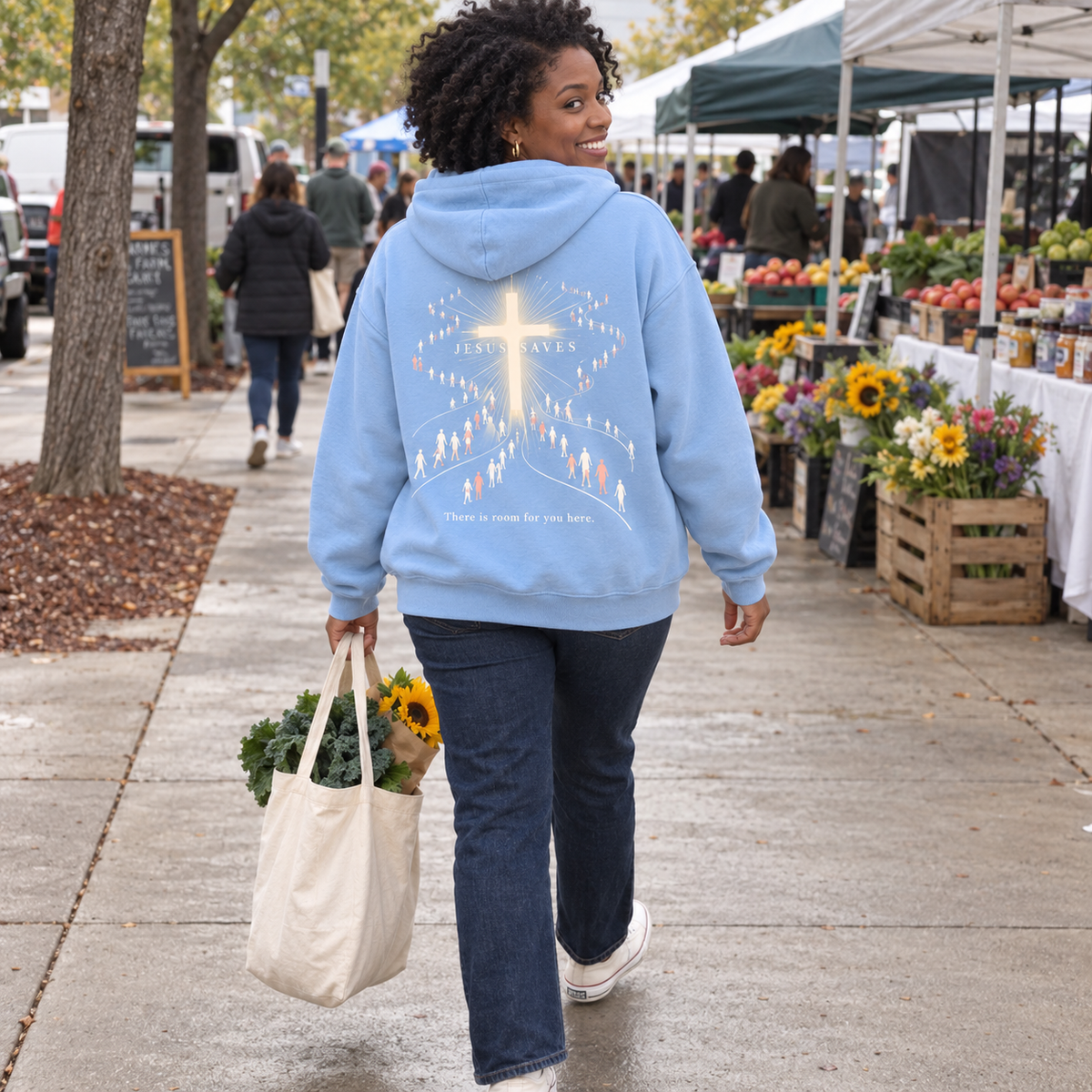 Jesus Saves Come As You Are Hoodie