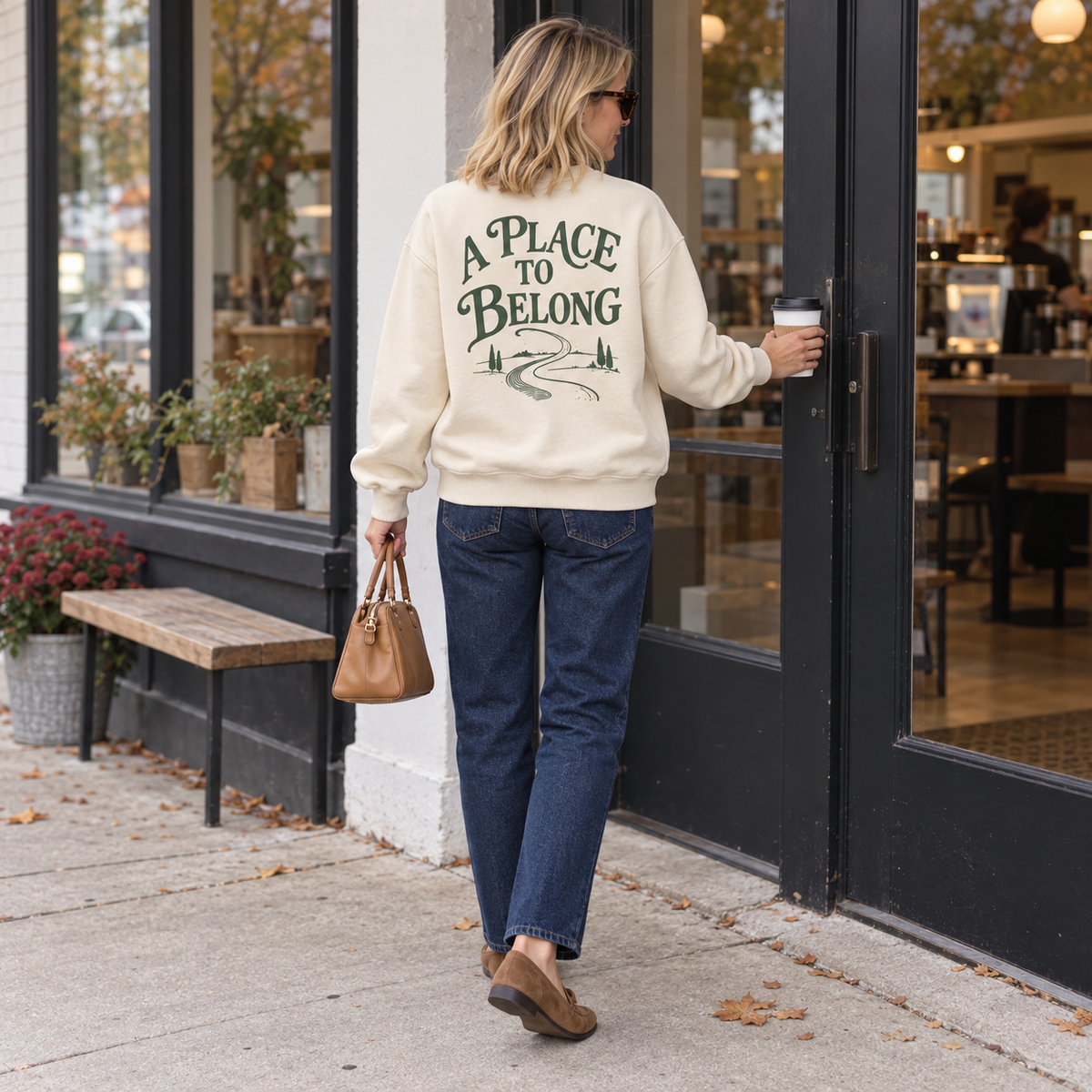 A Place to Belong Crewneck Sweatshirt