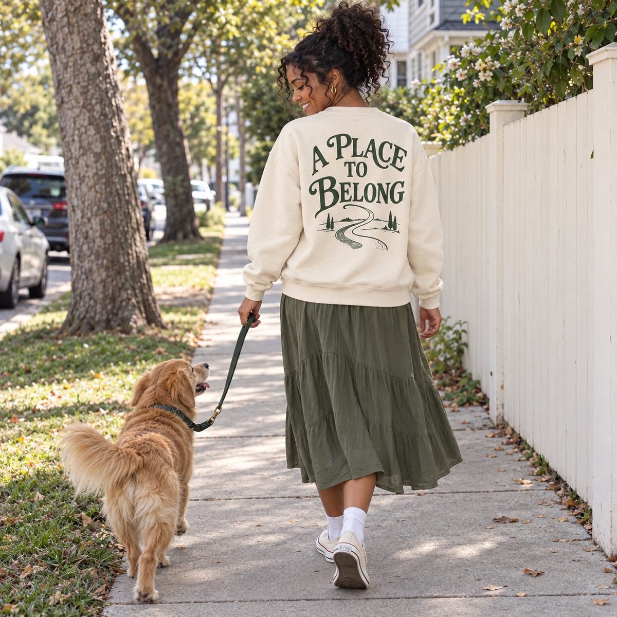 A Place to Belong Crewneck Sweatshirt