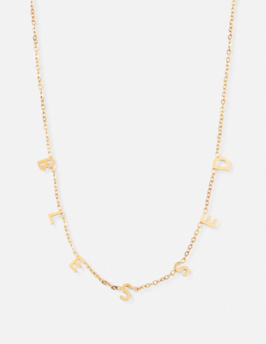 Blessed Dainty Necklace