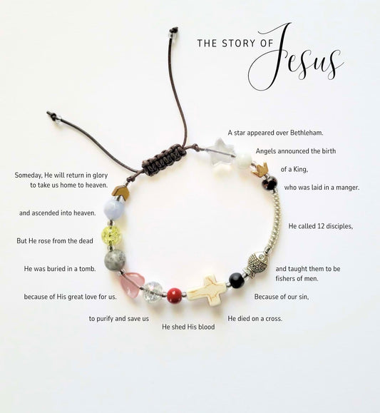 Story of Jesus Beaded Bracelet