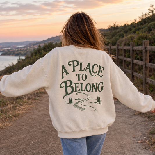 A Place to Belong Crewneck Sweatshirt