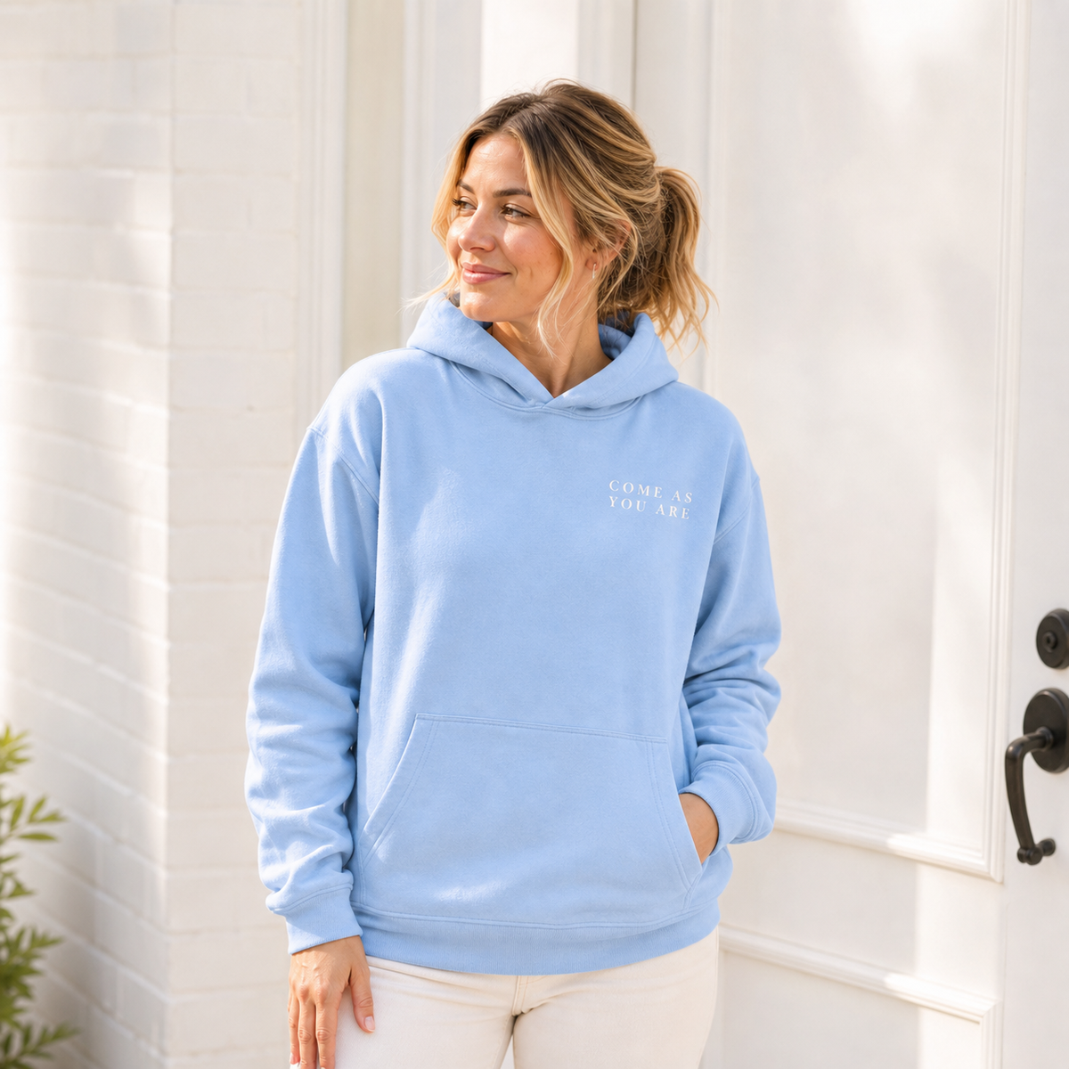 Jesus Saves Come As You Are Hoodie