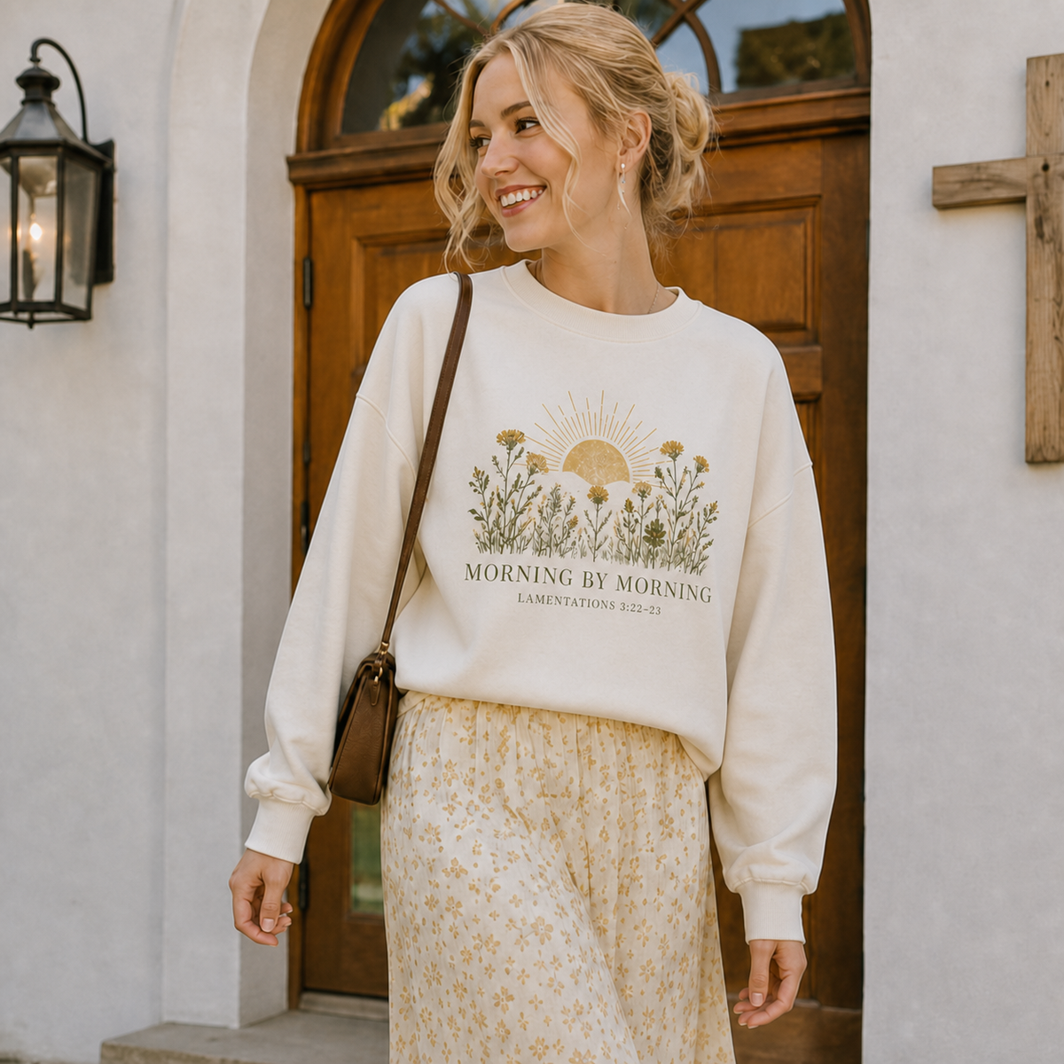 Morning by Morning Crewneck Sweatshirt