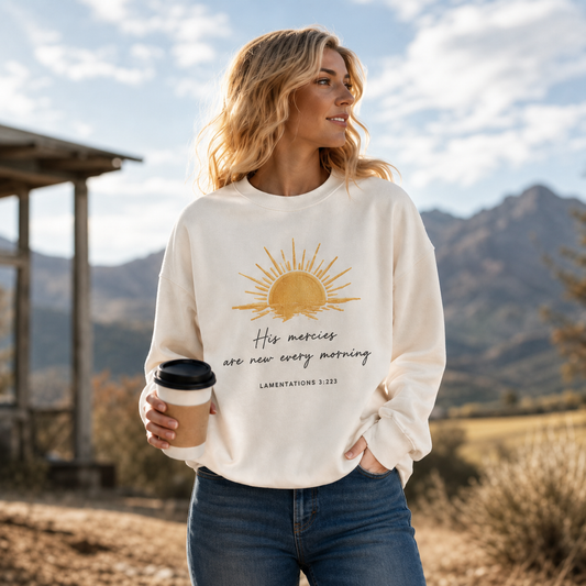 New Every Morning Crewneck