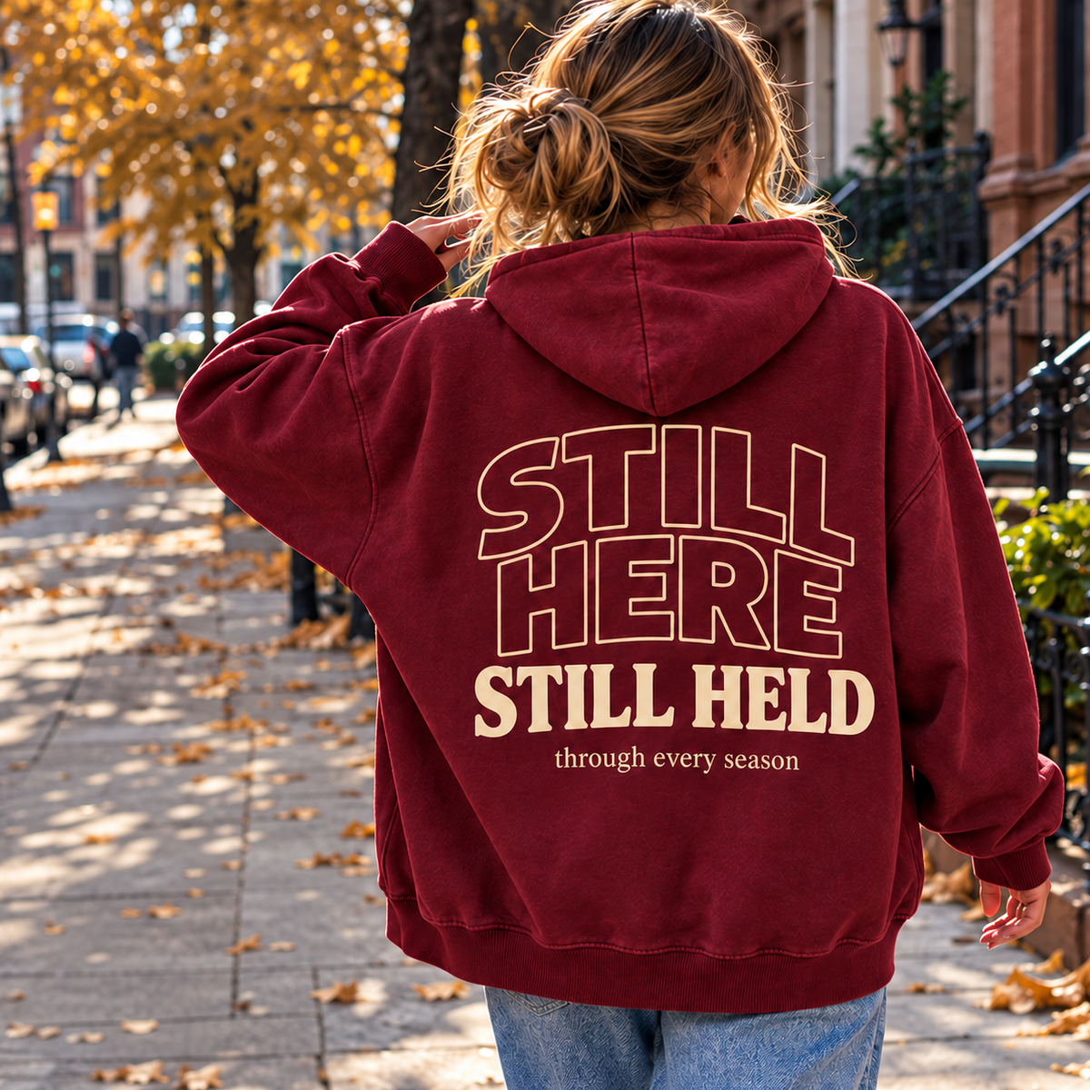 Still Here, Still Held Hoodie