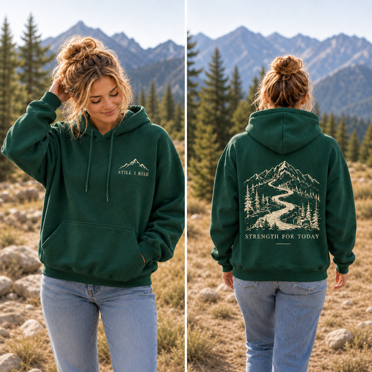 Still I Rise Mountain Hoodie