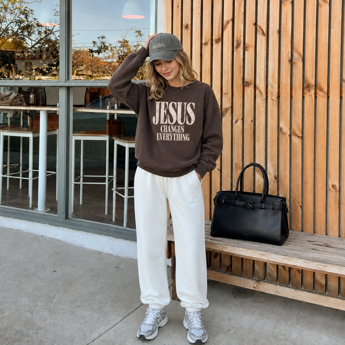 Jesus Changes Everything Crewneck