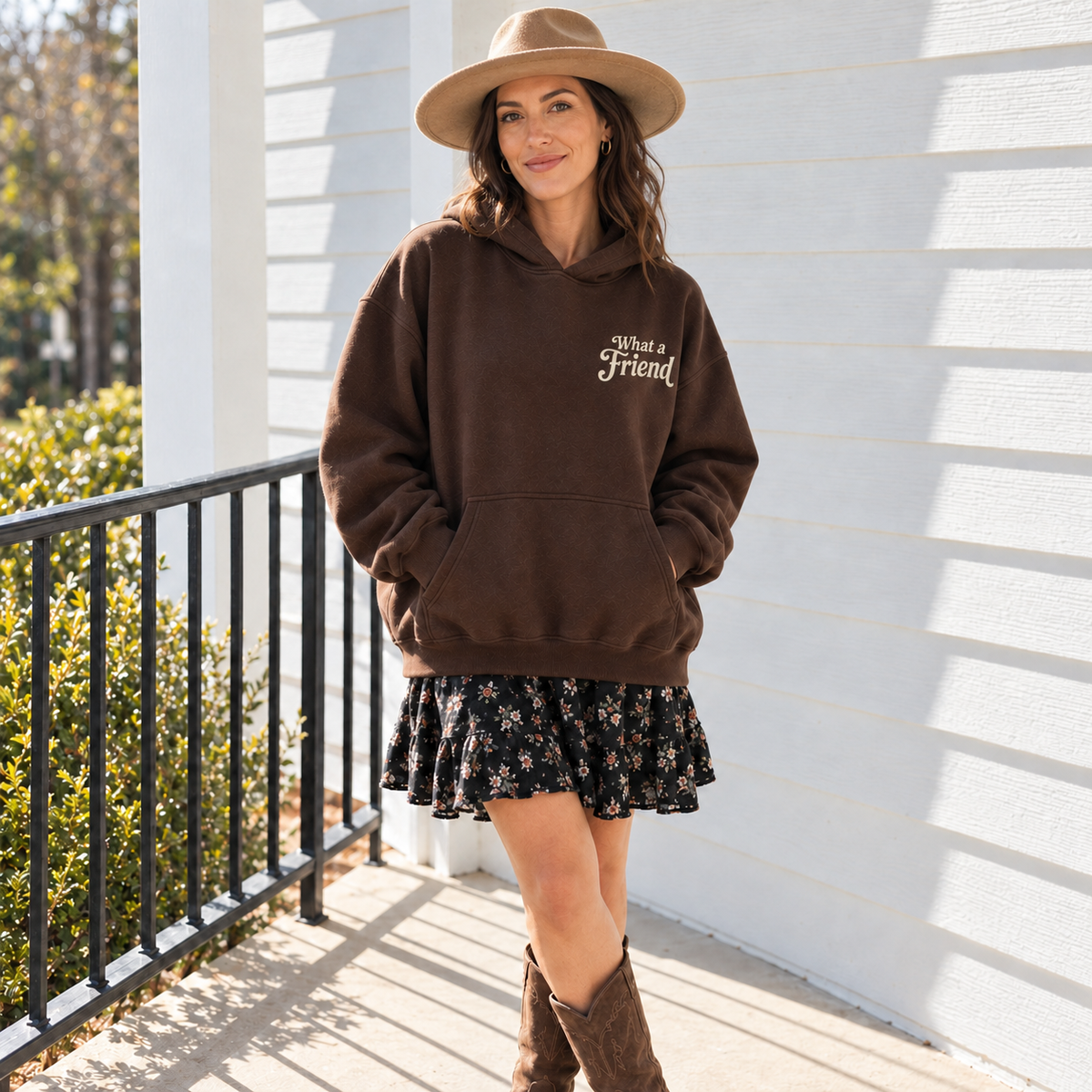 What a Friend Hoodie In Jesus Hoodie