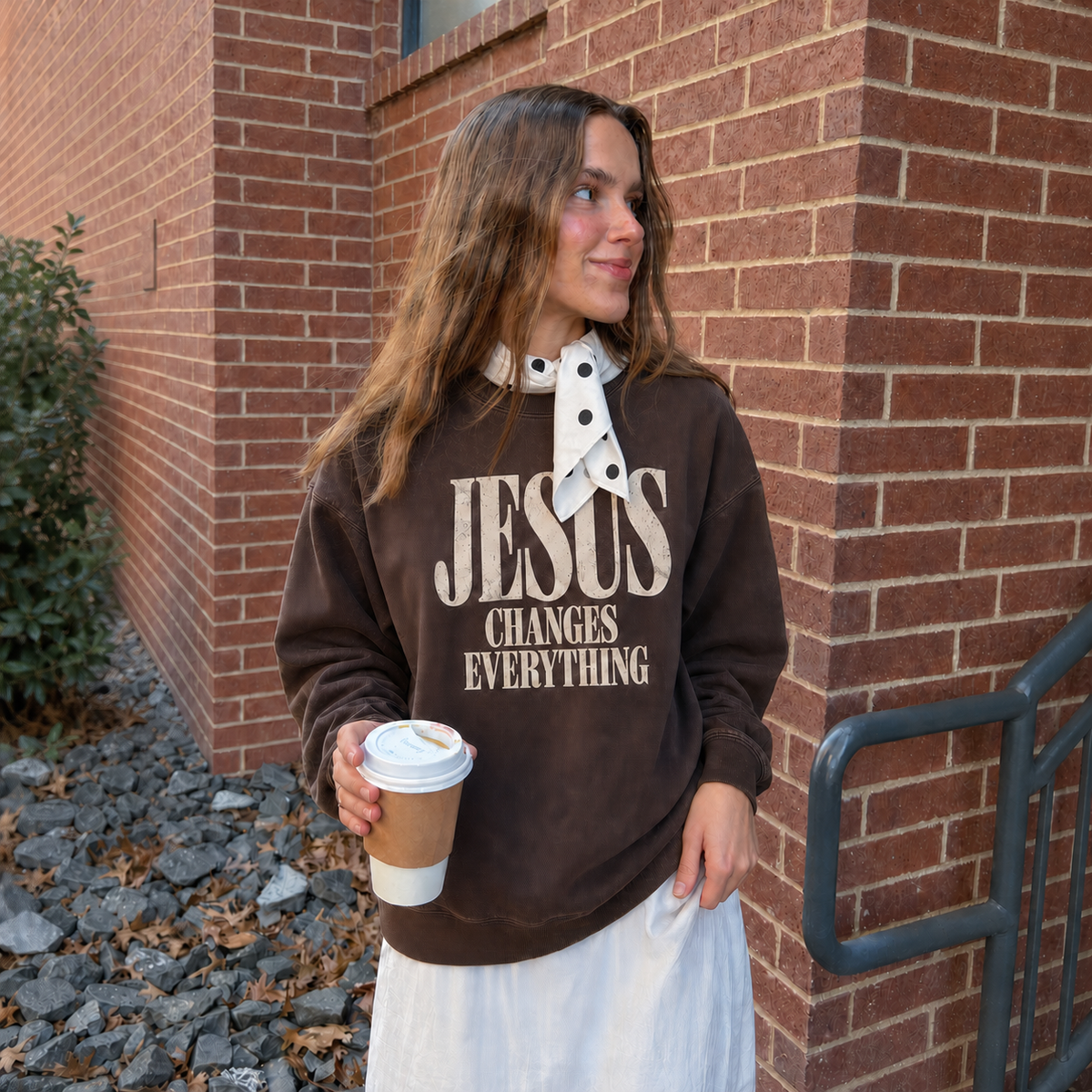 Jesus Changes Everything Crewneck