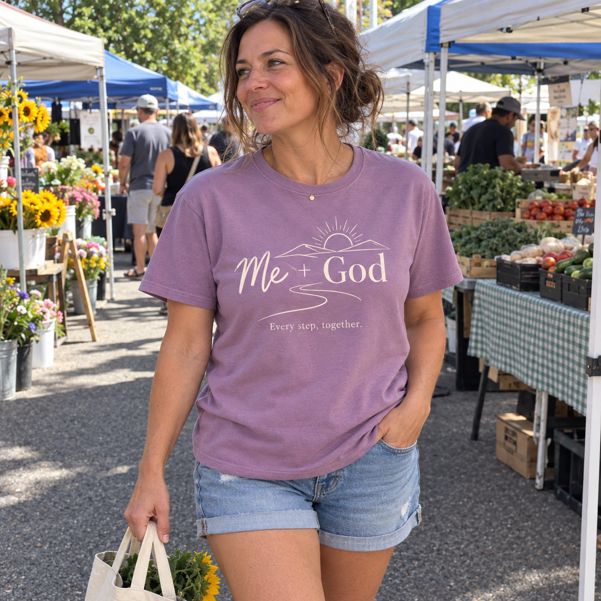 Me + God — Along the Way T-shirt