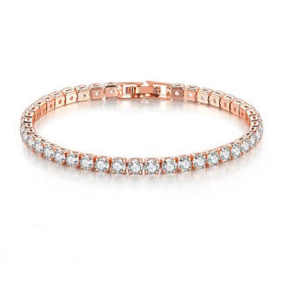 PAVOI 14K Gold Plated Tennis Bracelet