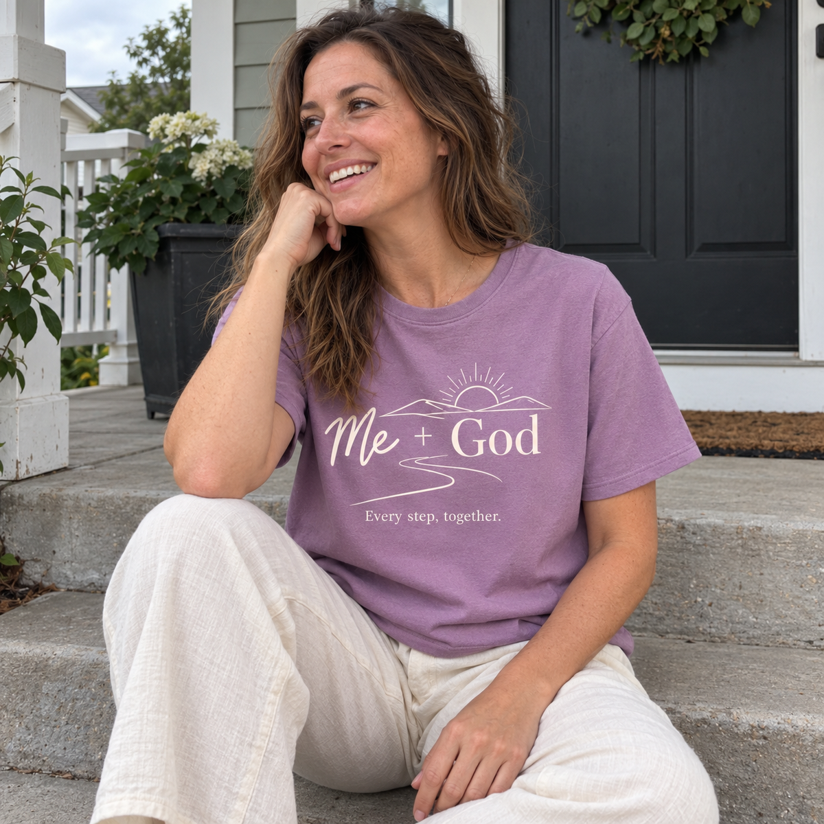 Me + God — Along the Way T-shirt