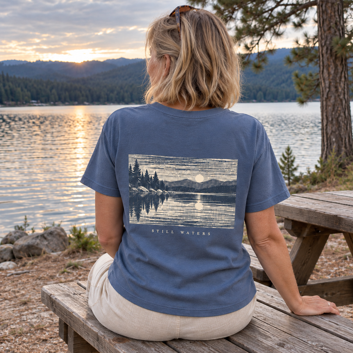 Still Waters Lake T-shirt