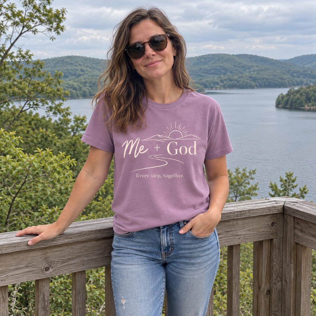 Me + God — Along the Way T-shirt